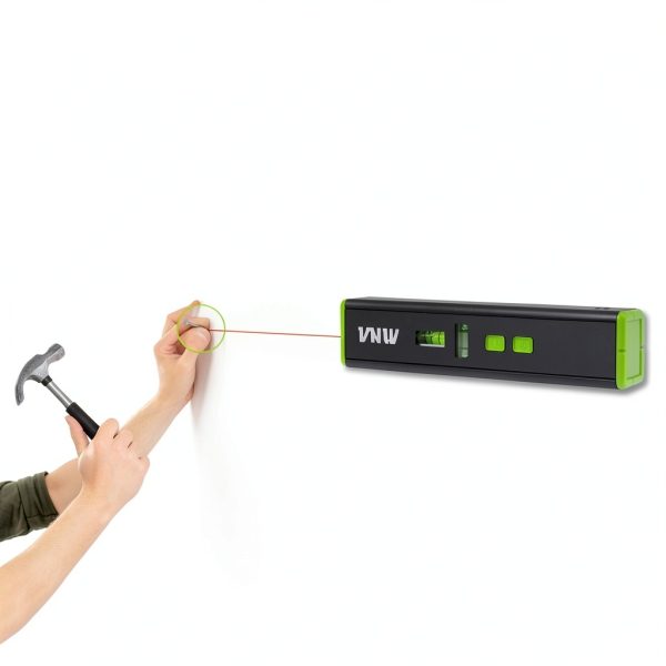VNW Laser Level 2-in-1 Green ABS Aluminum Tool-5