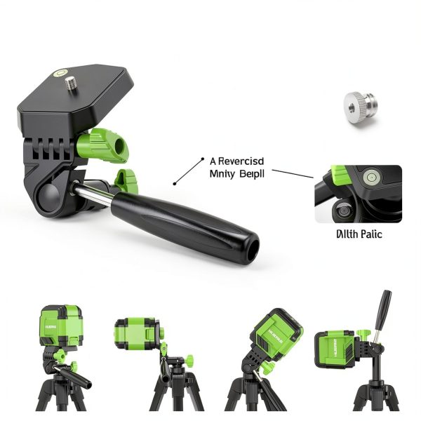 Huepar Laser Level Tripod Aluminum 60in Black-3