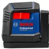 Bosch Green-Beam Self-Leveling Cross-Line Laser GLL50-20G Blue 50ft-3