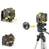 Alloyman Laser Level Yellow 16‑Line Tripod-4