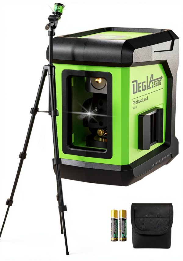 DegLasers Green Laser Level Yellow Black-0