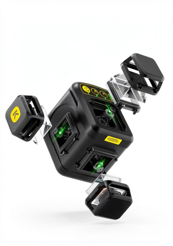 Fanttik D12 Ace Laser Level Compact Black Tool-1
