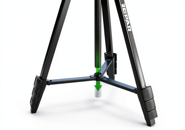 Huepar Laser Level Tripod Aluminum 60in Black-6