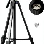 Huepar Laser Level Tripod Aluminum 60in Black-0