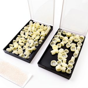 Dental Temporary Tooth Caps HRASY 120pcs Hollow for Teaching & Props-0