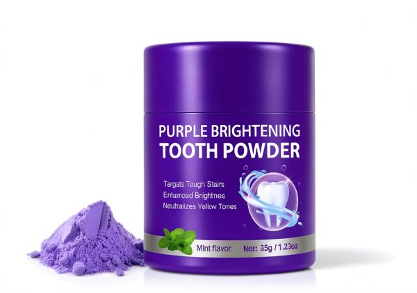 ZEAOWSNZ Purple Teeth Whitening Powder Mint for Sensitive Teeth-0