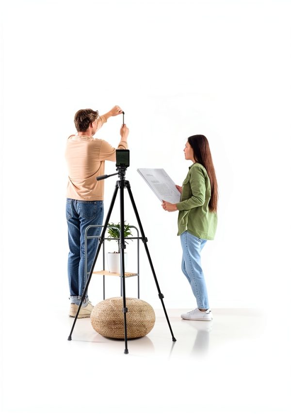 Lusweimi Green Laser Level with 50‑Inch Tripod Aluminum Self‑Leveling-4