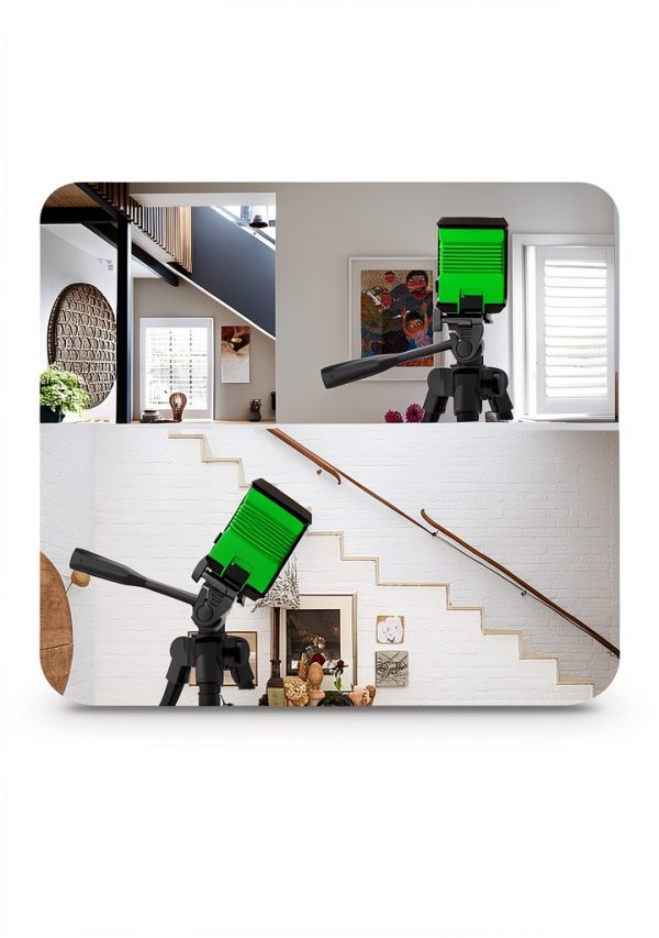 Lusweimi Green Laser Level with 50‑Inch Tripod Aluminum Self‑Leveling-1