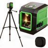 Lusweimi Green Laser Level with 50‑Inch Tripod Aluminum Self‑Leveling-0