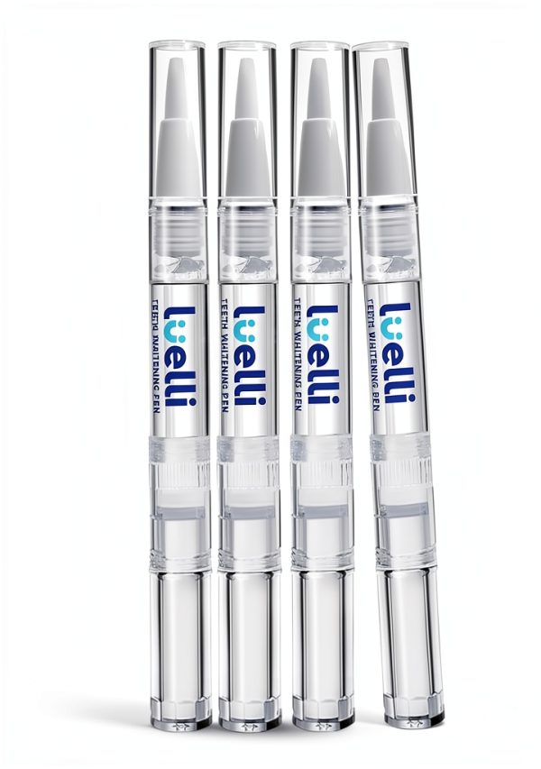 Teeth Whitening Pen Luelli Professional 40+ Uses Travel Size 4 Count-0