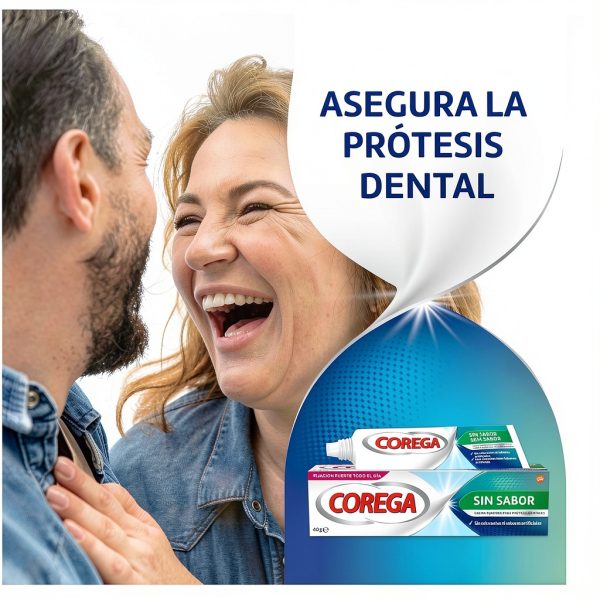 Corega Denture Fixing Cream, Strong Fixing, Unflavored, Zinc Free, 40g-4