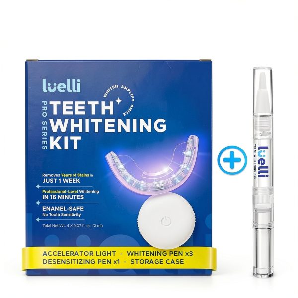 Teeth Whitening Pen Luelli Professional 40+ Uses Travel Size 4 Count-7