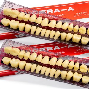 False Teeth Dental Complete Acrylic Resin Denture Teeth Ceonam A2 Set-0