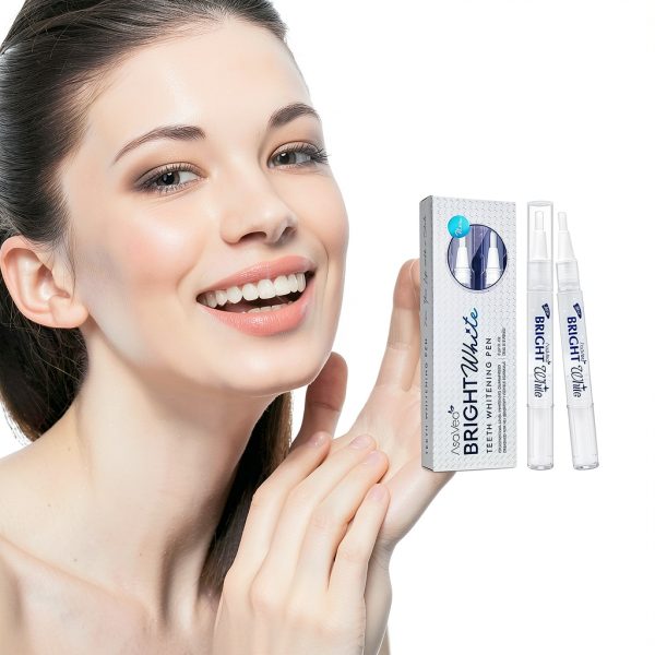 Teeth Whitening Pen AsaVea 2-Pen Kit Painless Mint, Travel Friendly-2