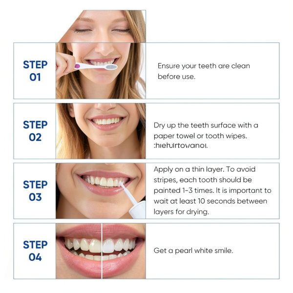 Tooth Paint HANASCAR Teeth Whitening, Non‑Irritating Formula-5
