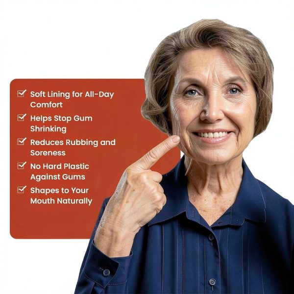 Perma Soft Denture Reliner Kit - Relines 2 Denture Plates - Semi Soft DIY Denture Liner for Upper and Lower-6