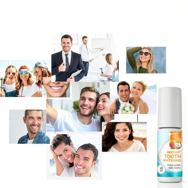 Tooth Paint NOBA Instant Teeth Whitening Paint Long-Lasting Portable-2