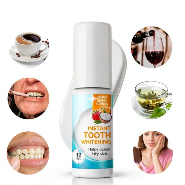 Tooth Paint NOBA Instant Teeth Whitening Paint Long-Lasting Portable-4