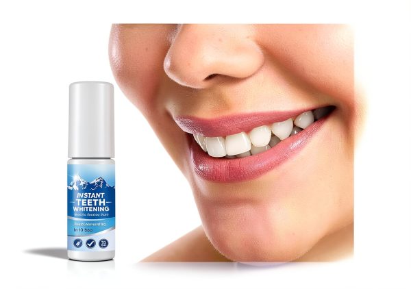 Tooth Paint, Teeth Whitening Paint, Instant White Tooth Paint, Tooth Polish Uptight White, Portable and Simple, Blue-2