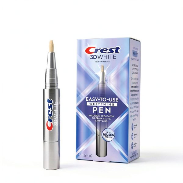 Crest 3DWhite Teeth Whitening Pen - 4 mL Easy-Use, Up to 75 Uses-4